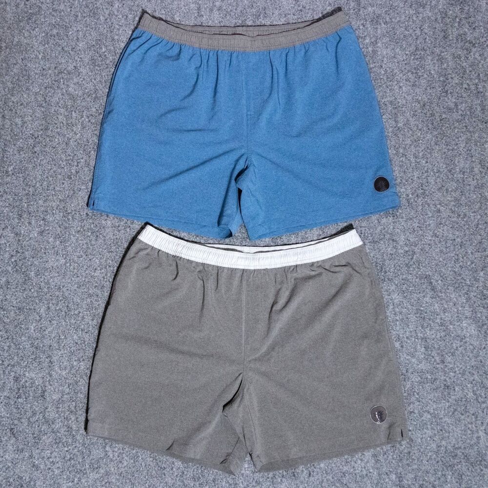 (2) Chubbies The Two-Tones 5.5” Performance Stretch Gym Swim Shorts Men’s 2XL